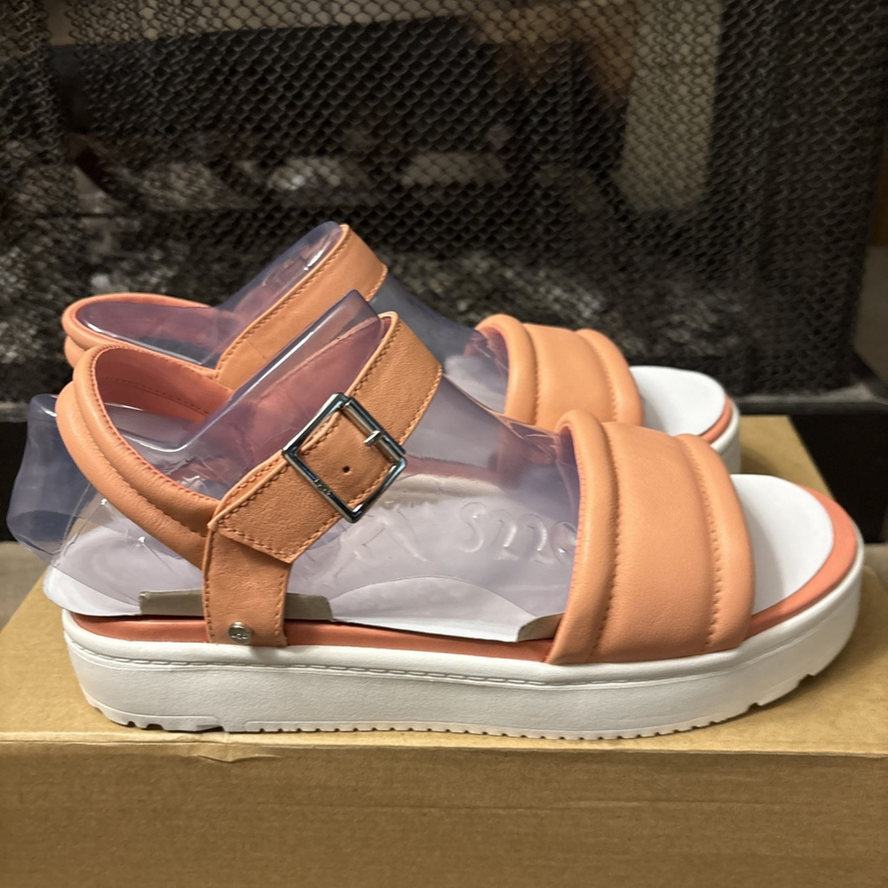 UGG Coral Sandals with White Platform
